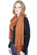 Cashmere & Silk ladies shawls platine caramel 201 cm x 71 cm